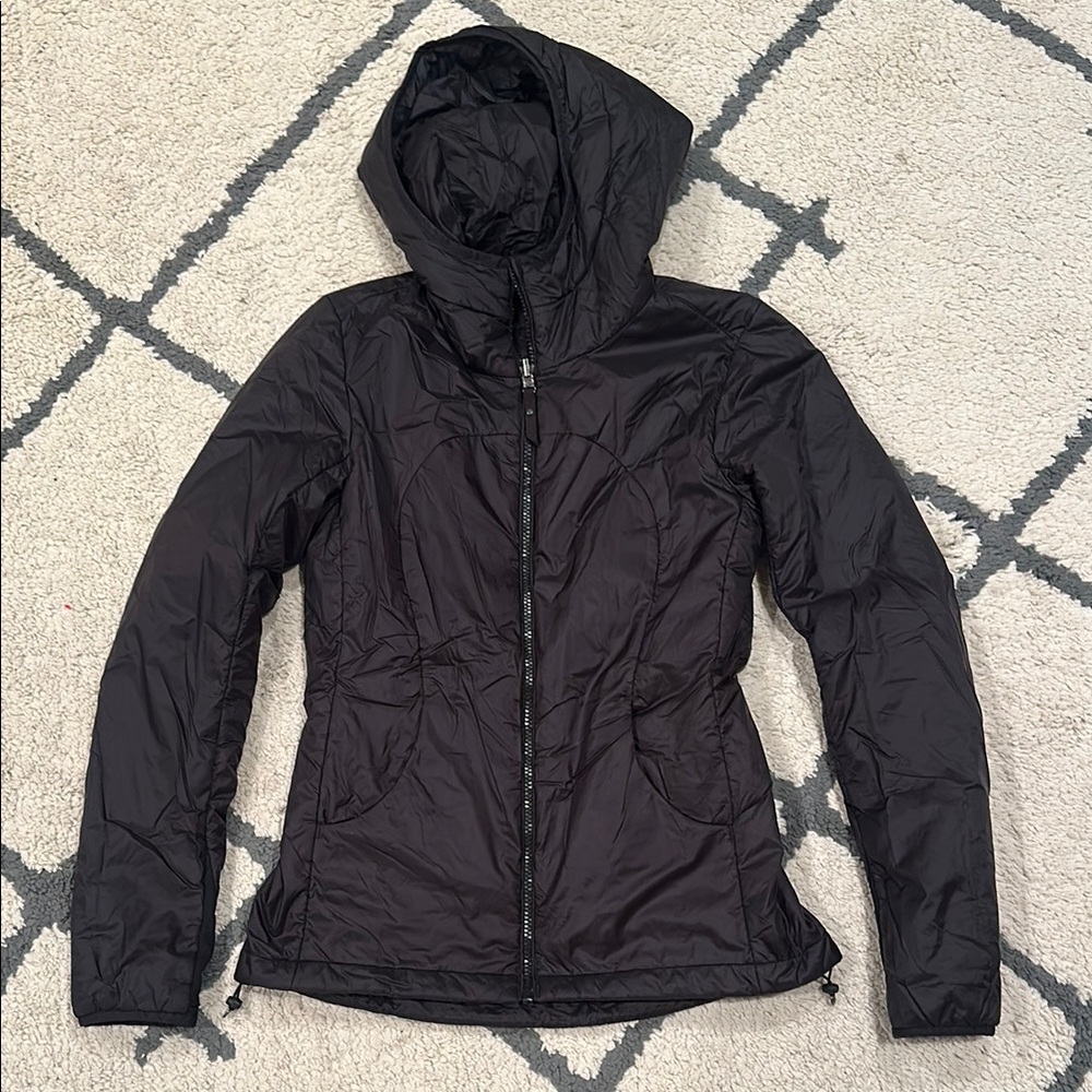 Lululemon Athletica Black Ski Jacket with Hood